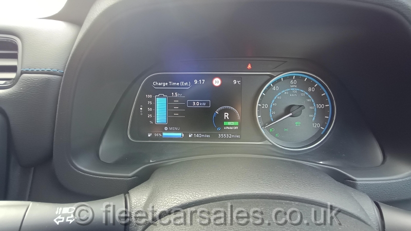 nissan leaf 2019 battery charge