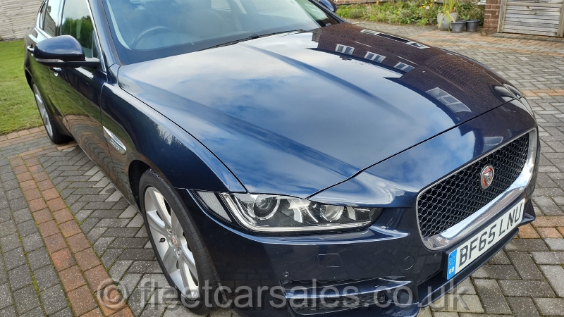 jaguar xe portfolio headlamps