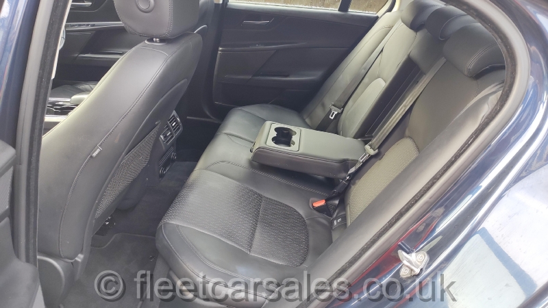 jaguar xe portfolio rear seats
