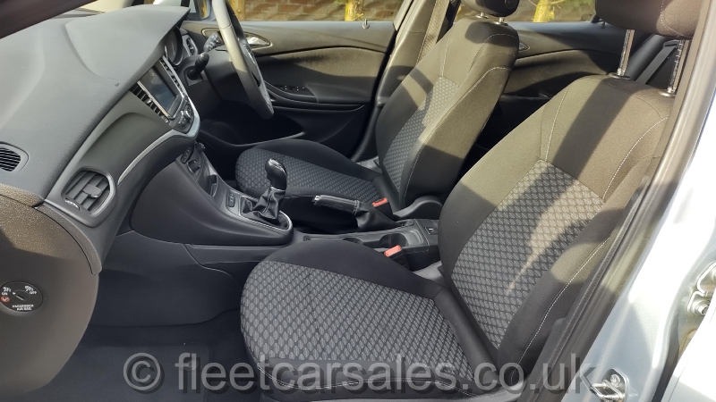 astra tech line front seats