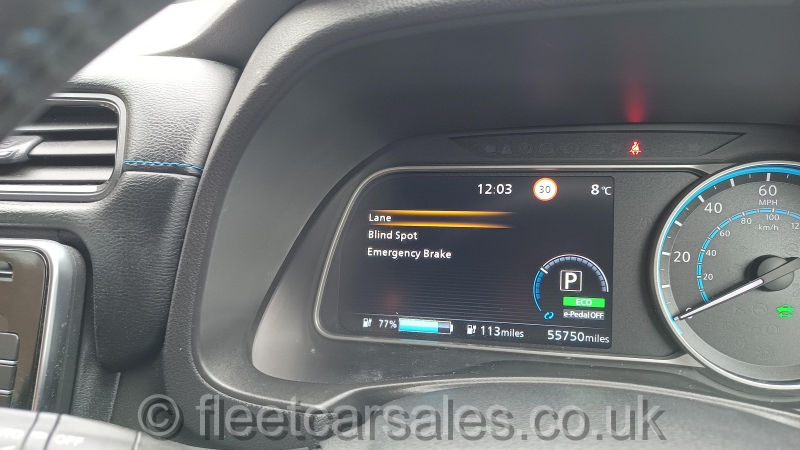 nissan leaf emergency assist