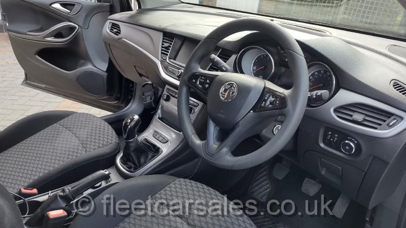 vauxhall astra design drivers seat cloth