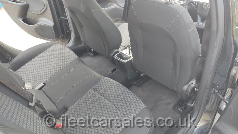 2016 new shape astra rear seats