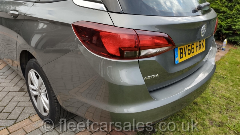 UCS Stockport astra estate load area