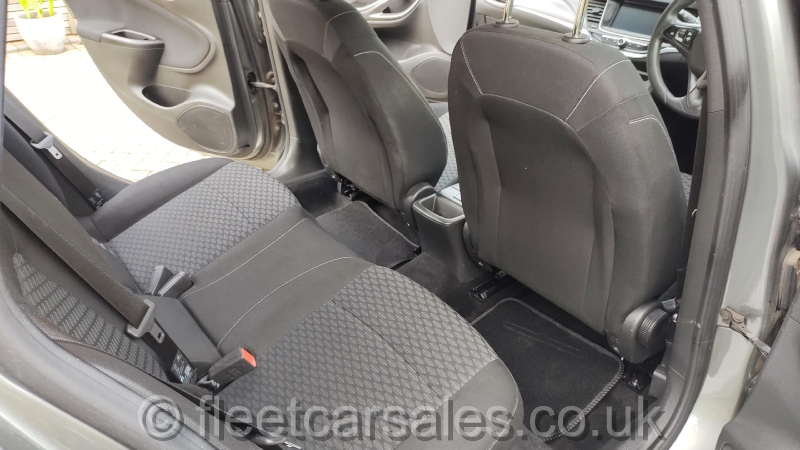 vauxhall astra k interior view