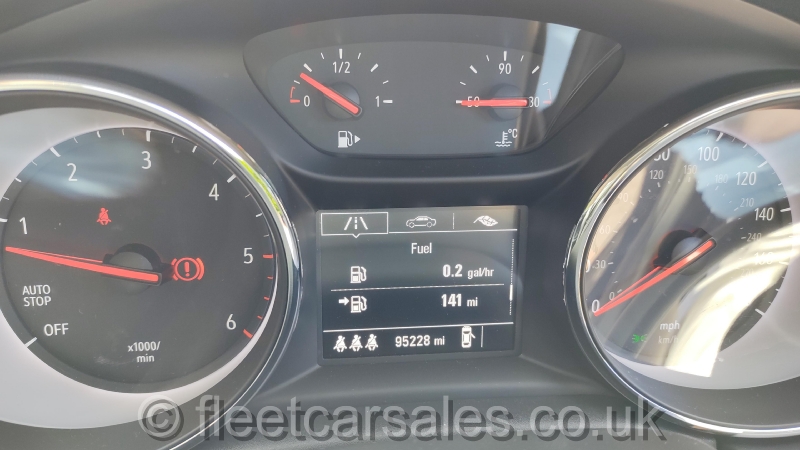 vauxhall astra mileage