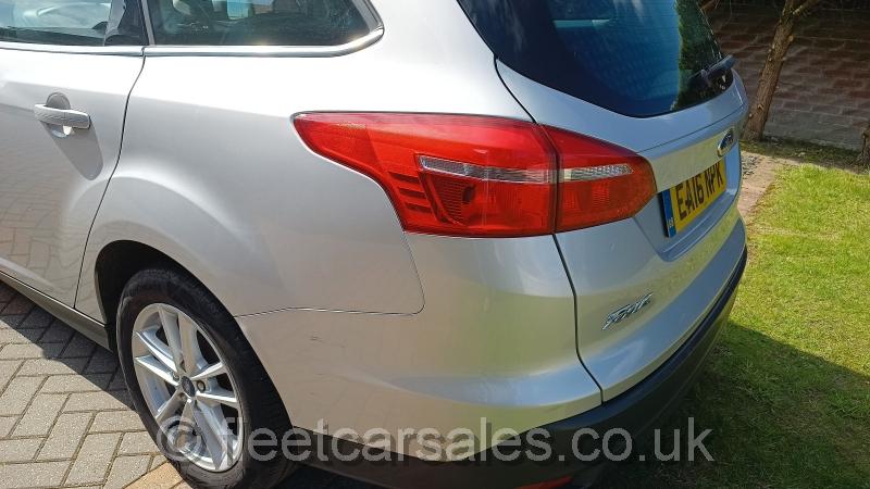 ford focus zetec moondust silver nsr