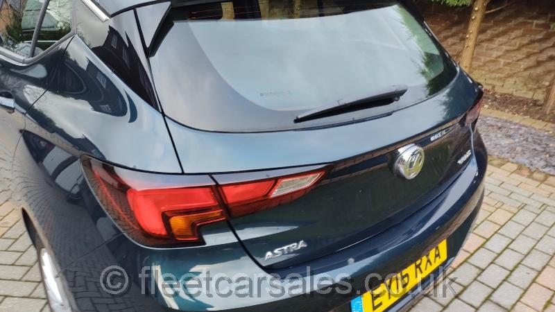 vauxhall astra elite back