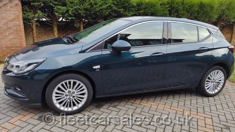 vauxhall astra elite side