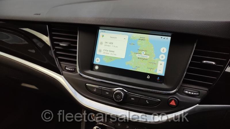 vauxhall astra elite google navigation