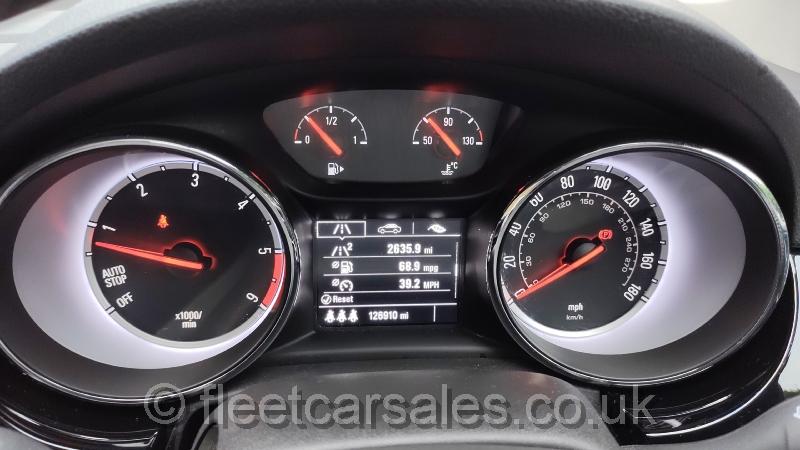 vauxhall astra elite mileage