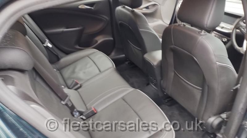vauxhall astra elite rear leather seats