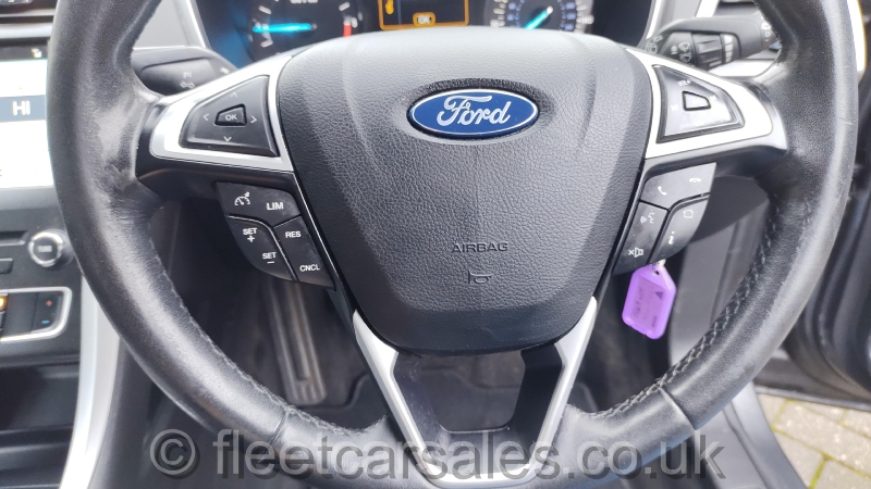 Ford Mondeo Zetec leather steering wheel