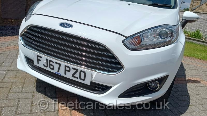 ford fiesta 1.5 tdci titanium white