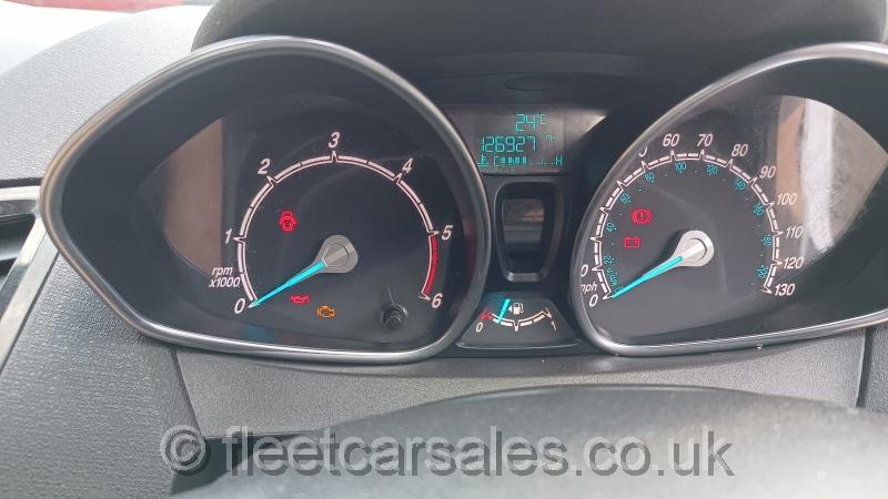 2017 fiesta titanium mileage