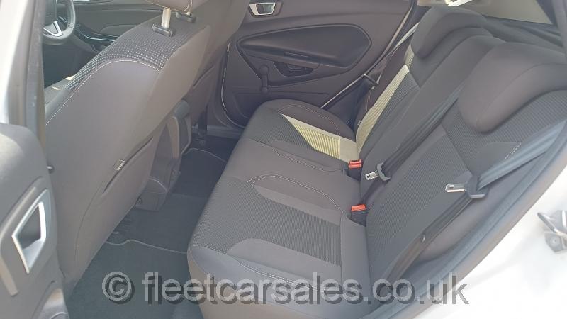 2017 fiesta titanium rear seat