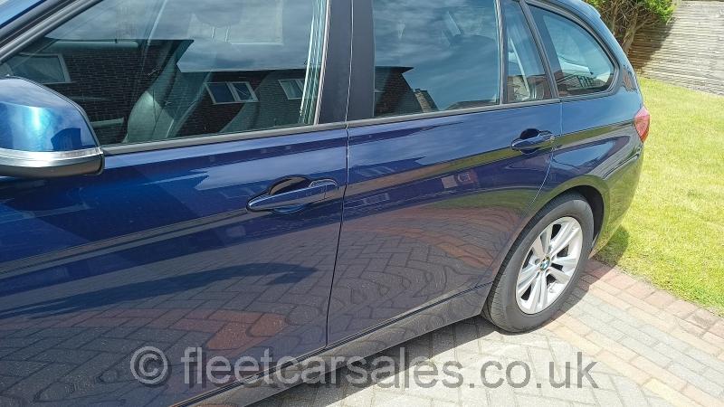 bmw 320d es touring mediterranean blue