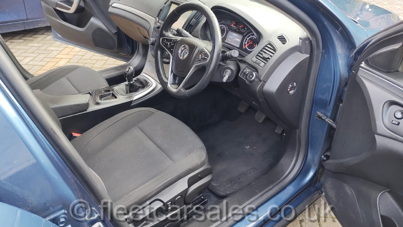 UCS Stockport insignia front seats