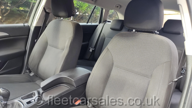 UCS Stockport insignia interior seats