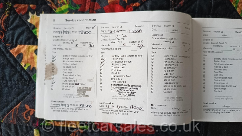 stockport fleet service history