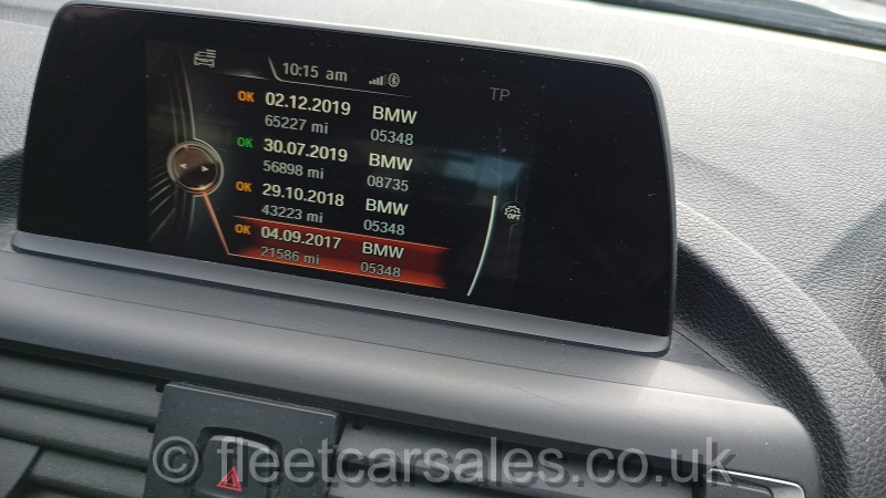 bmw 118 service records