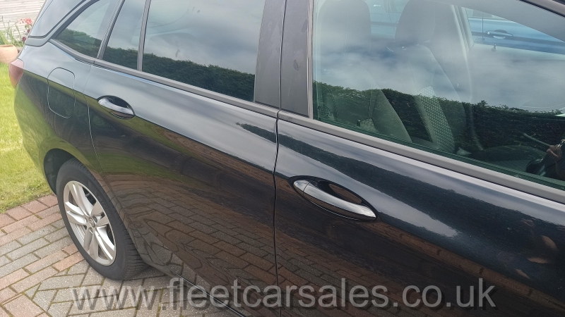 fleet cars astra rear os