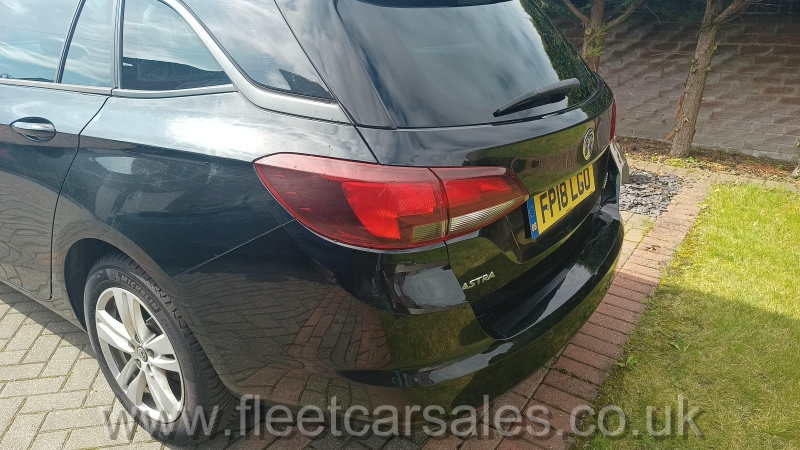 fleet cars astra tech line black met