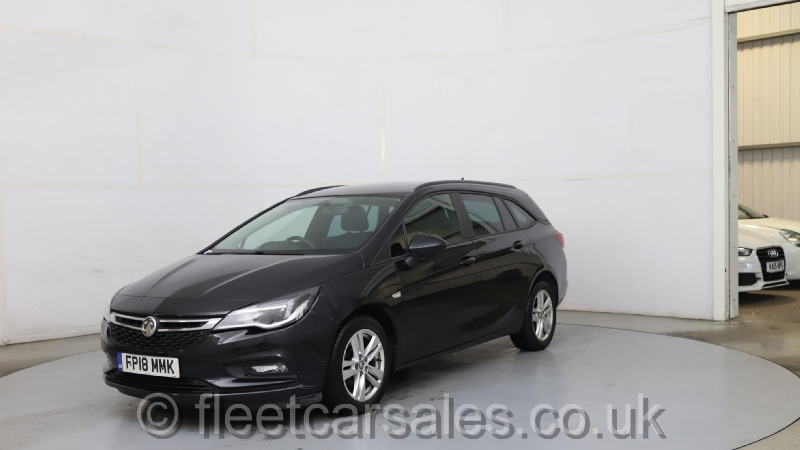 vauxhall astra tech line black