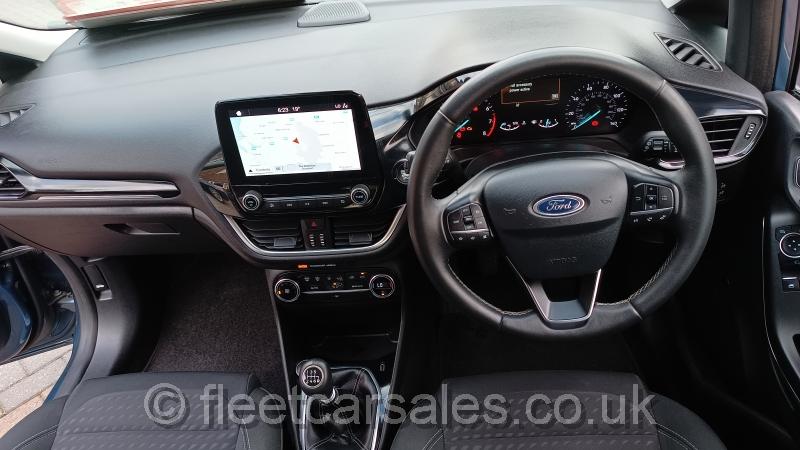 ford fiesta titanium 2019 dash
