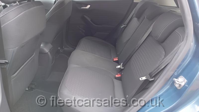 ford fiesta titanium 2019 seats rear