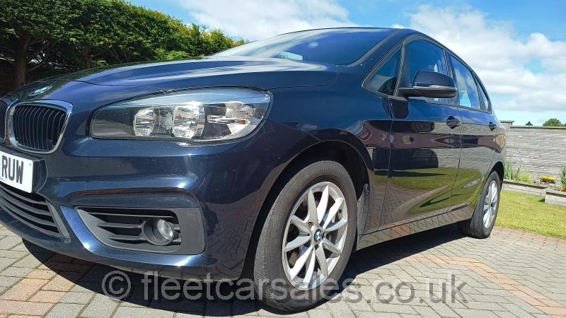 bmw 216d se imperial blue