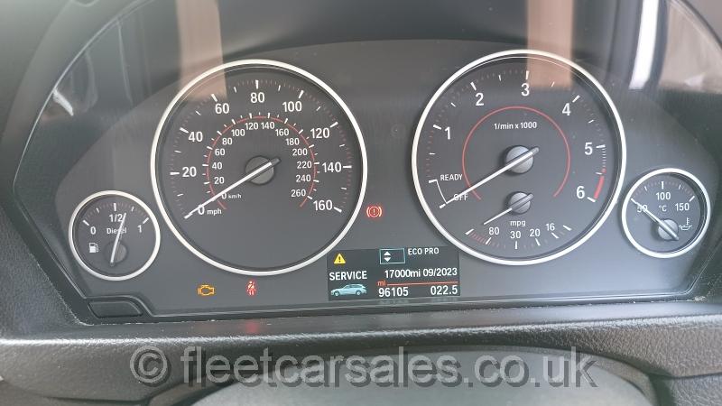 bmw 3 series mileage