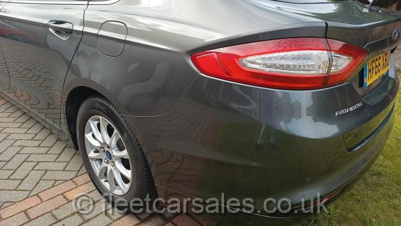 ford mondeo titanium magnetic grey rear quarter