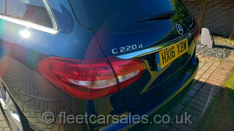 mercedes c200d se estate 2016 electric boot
