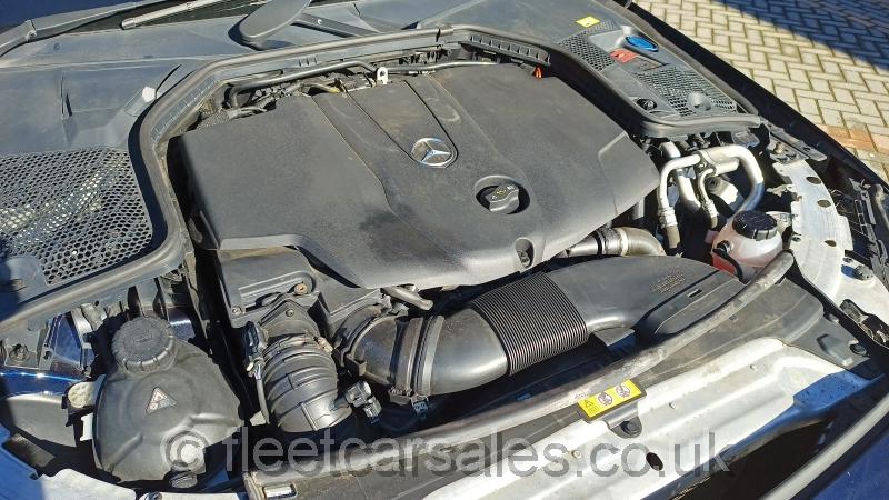 mercedes c220 d estate se engine picture