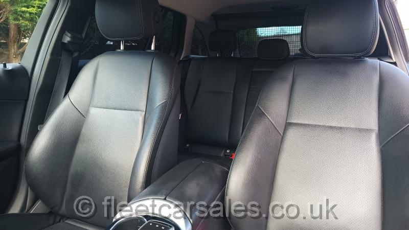 mercedes c200d se estate 2016 leather black