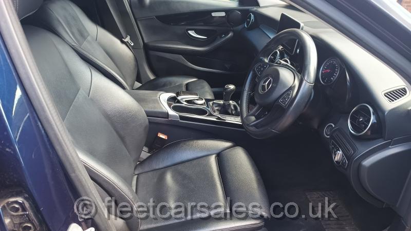 mercedes c220 d leather heated seats
