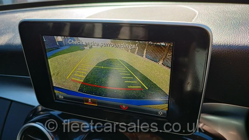 mercedes c220 d estate se parking camera