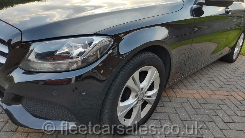 mercedes benz c 200d for sale met black