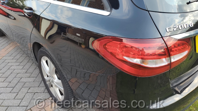 mercedes benz c 200d nearside rear