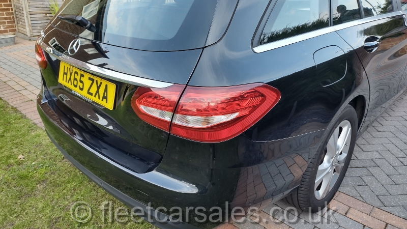 mercedes benz c 200d offside rear