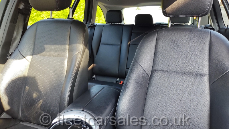mercedes benz c 200d black leather seats