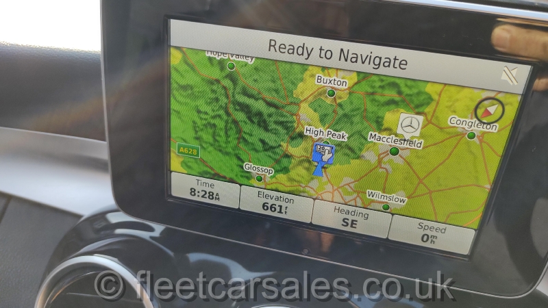 mercedes benz c 200d sat nav