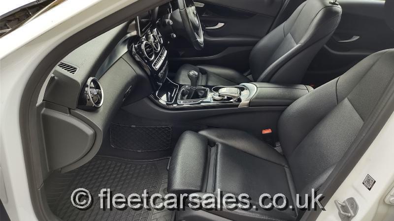 mercedes benz c200d interior leather trim