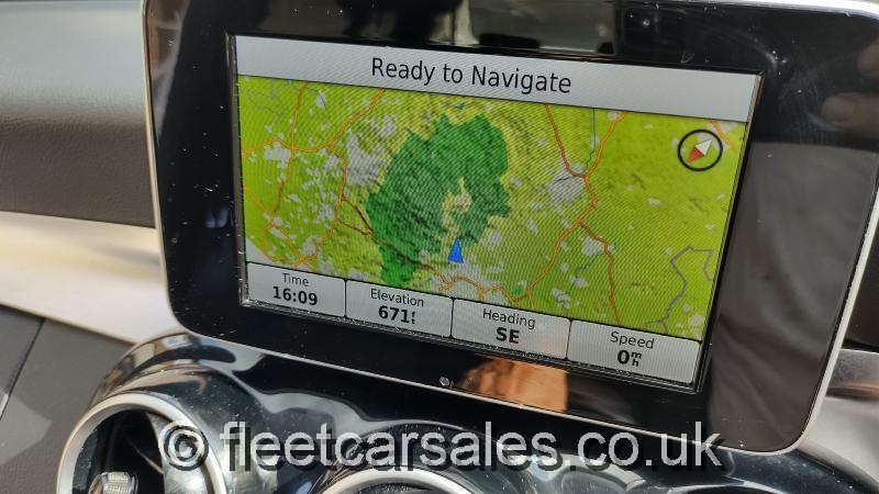 mercedes benz c200d sat nav