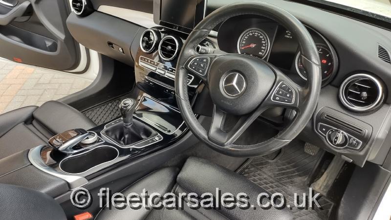 mercedes benz c200d interior cockpit