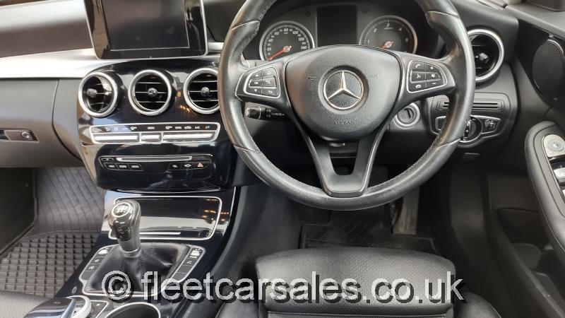 mercedes benz c200d drivers interior trim