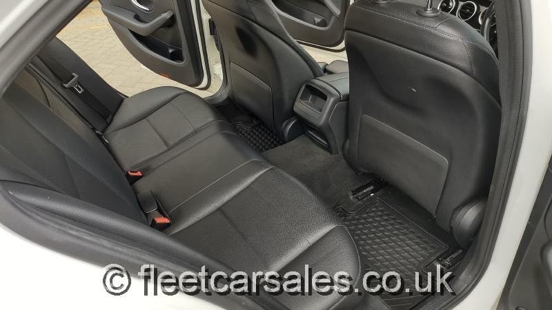 mercedes benz c200d interior rear