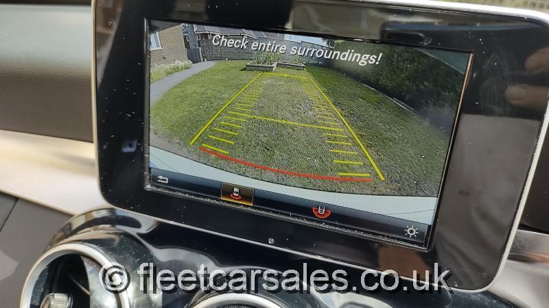 mercedes benz c200d reversing camera