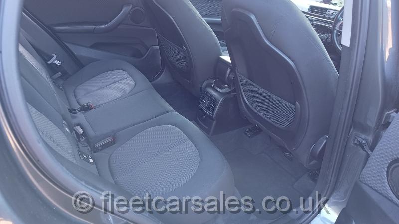 BMW X1 SE Sdrive 18d rear seat